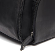 Leather Garment Bag Finlay för Dam - Lateral Side Profile View Showing Sleeve Cut &amp; Athletic Taper Fit