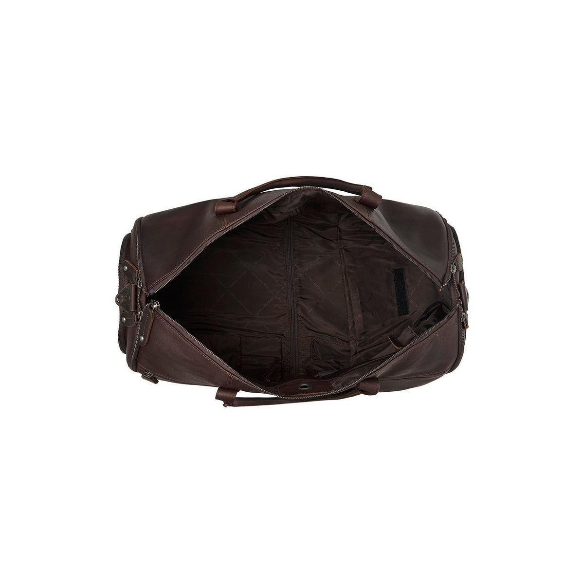 Brown Leather Garment Bag Finlay för Dam, detail view 4