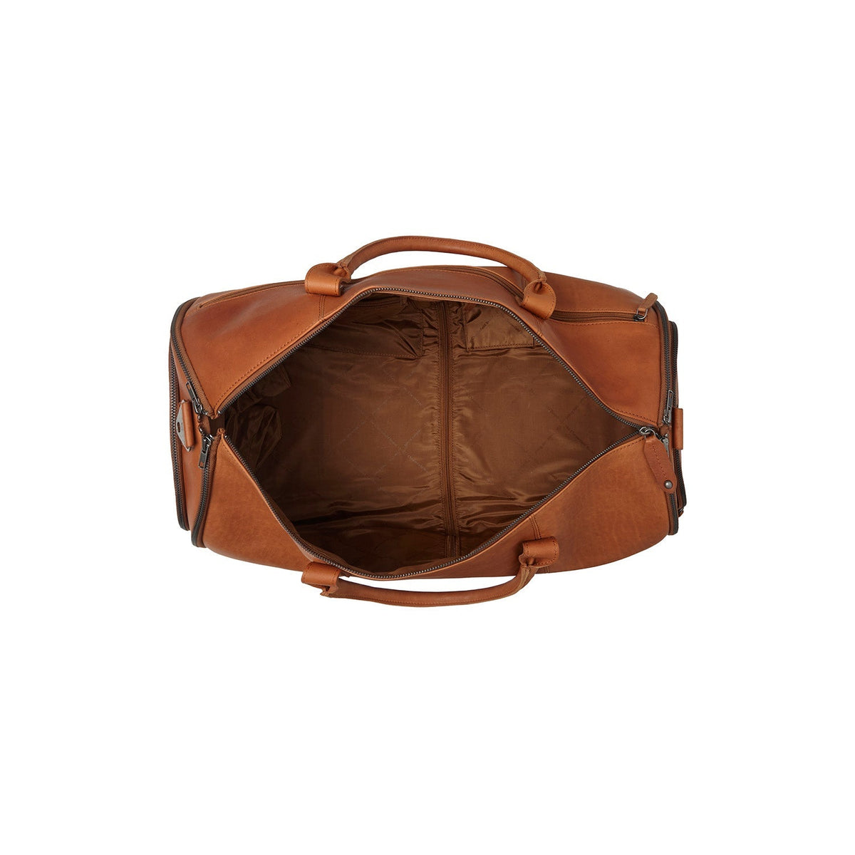 Cognac Leather Garment Bag Finlay för Dam, detail view 4