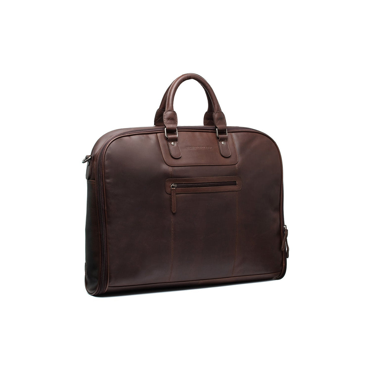 Tailored Rib Cuffs &amp; Hem Craftsmanship Construction Detail on Leather Garment Bag Josh för Dam
