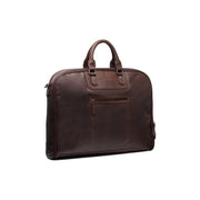 Tailored Rib Cuffs &amp; Hem Craftsmanship Construction Detail on Leather Garment Bag Josh för Dam