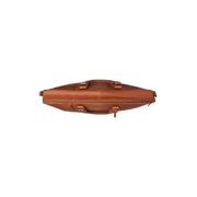 Cognac Leather Garment Bag Josh för Dam, detail view 1