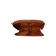 Cognac Leather Garment Bag Josh för Dam, detail view 3