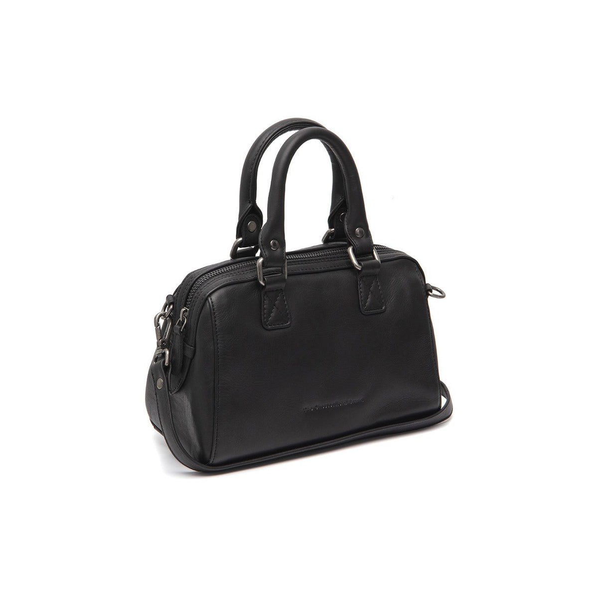 Dalford Full-Grain Leather Handbag för Dam in Classic 100% Full-Grain Leather - Front Profile View &amp; Tailored Silhouette | Buy Online