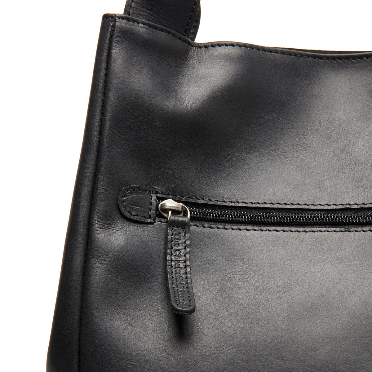Fioline Full-Grain Leather Handbag för Dam - Lateral Side Profile View Showing Sleeve Cut &amp; Athletic Taper Fit