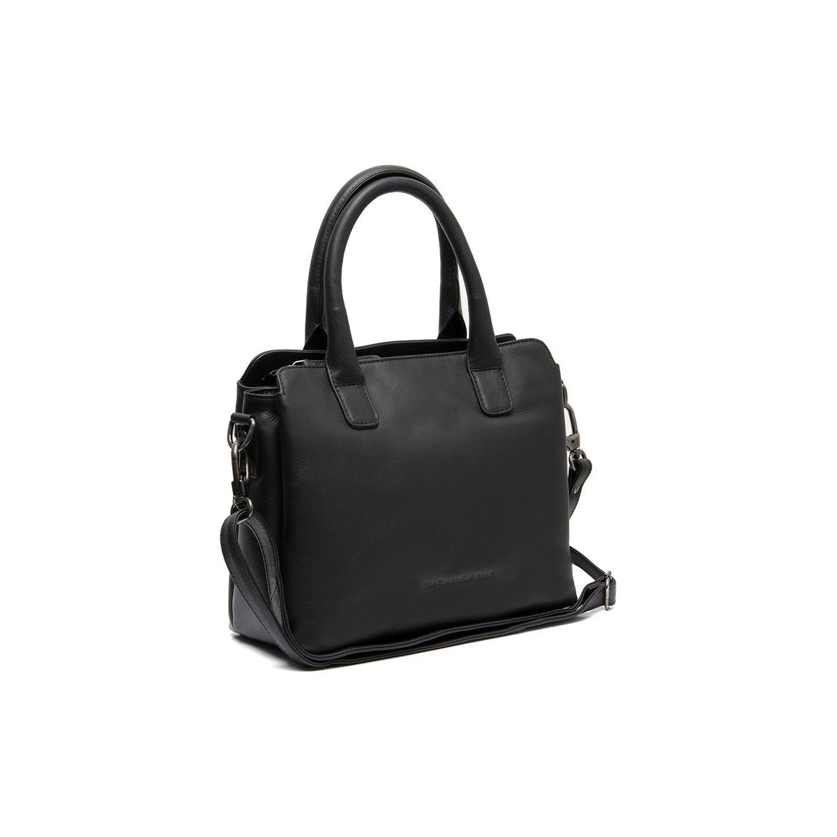 Hermosa Full-Grain Leather Handbag för Dam in Classic 100% Full-Grain Leather - Front Profile View &amp; Tailored Silhouette | Buy Online