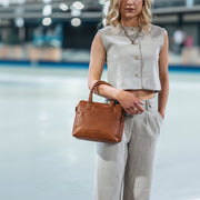 Hermosa Full-Grain Leather Handbag för Dam – alternate product view 3