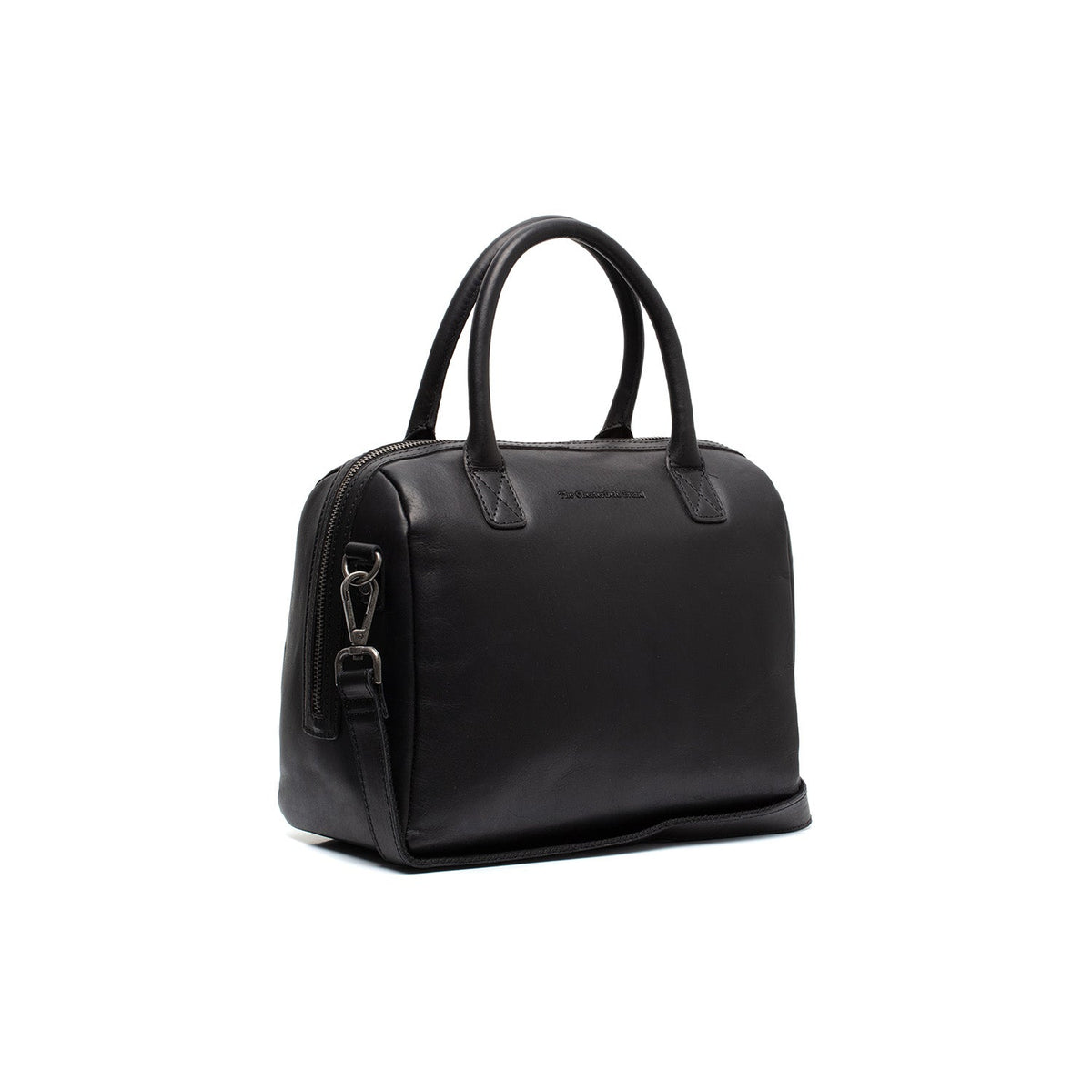 Langton Full-Grain Leather Handbag för Dam in Classic 100% Full-Grain Leather - Front Profile View &amp; Tailored Silhouette | Buy Online