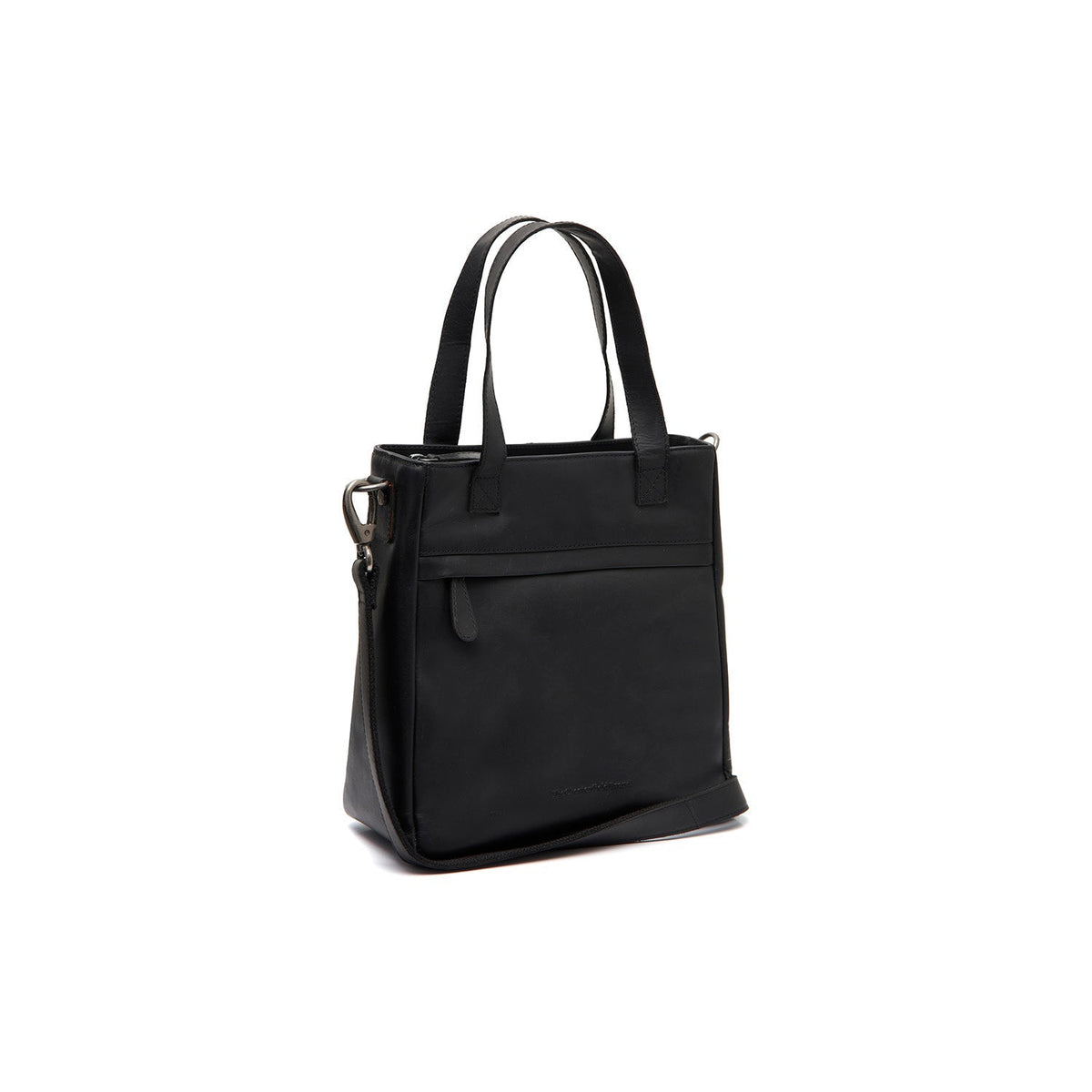 Lingfield Full-Grain Leather Handbag för Dam in Classic 100% Full-Grain Leather - Front Profile View &amp; Tailored Silhouette | Buy Online