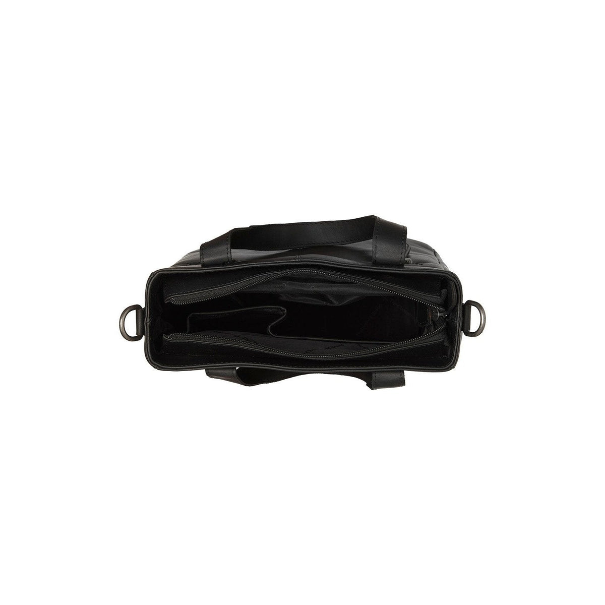 Lingfield Full-Grain Leather Handbag för Dam - Lateral Side Profile View Showing Sleeve Cut &amp; Athletic Taper Fit