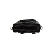 Lingfield Full-Grain Leather Handbag för Dam - Lateral Side Profile View Showing Sleeve Cut &amp; Athletic Taper Fit