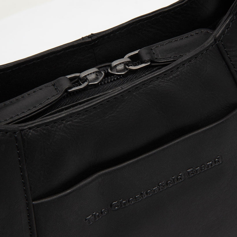 Lunera Full-Grain Leather Handbag för Dam