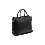 Passau Full-Grain Leather Handbag för Dam in Classic 100% Full-Grain Leather - Front Profile View &amp; Tailored Silhouette | Buy Online