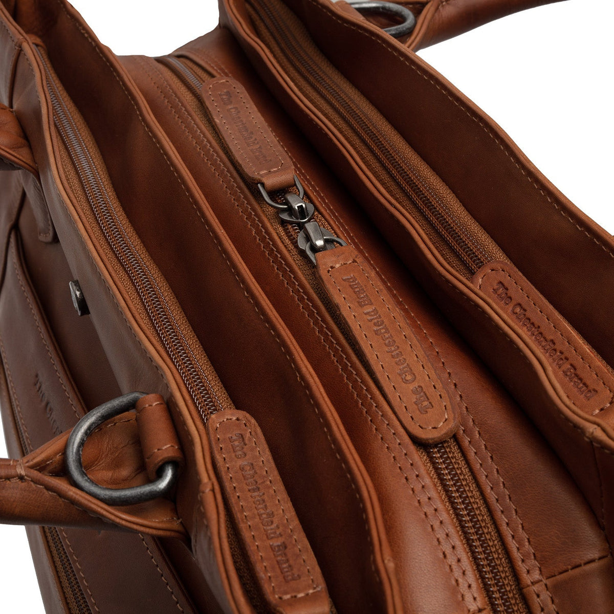 Passau Full-Grain Leather Handbag för Dam – alternate product view 3