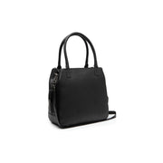 Solvin Full-Grain Leather Handbag för Dam in Classic 100% Full-Grain Leather - Front Profile View &amp; Tailored Silhouette | Buy Online