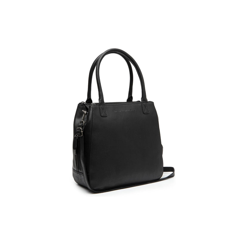 Solvin Full-Grain Leather Handbag för Dam
