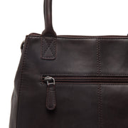 Solvin Full-Grain Leather Handbag för Dam – alternate product view 3