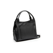 Tenara Full-Grain Leather Handbag för Dam in Classic 100% Full-Grain Leather - Front Profile View &amp; Tailored Silhouette | Buy Online