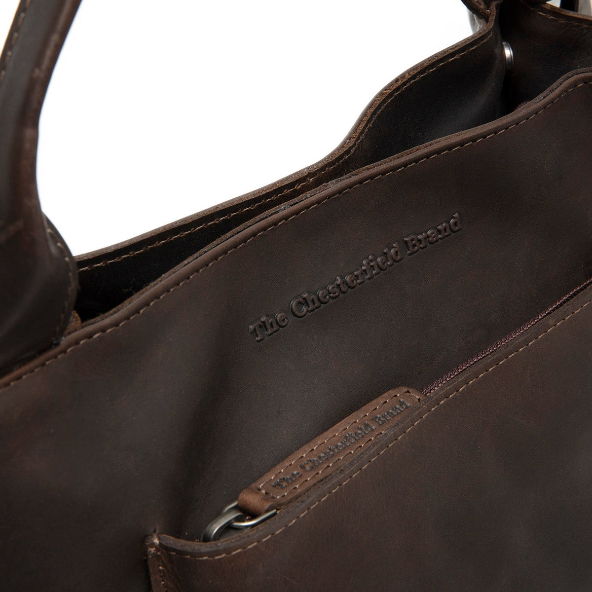 Tenara Full-Grain Leather Handbag för Dam – alternate product view 2