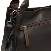 Tenara Full-Grain Leather Handbag för Dam – alternate product view 3