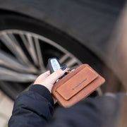 Oliver Full-Grain Leather Key Case för Dam – alternate product view 2
