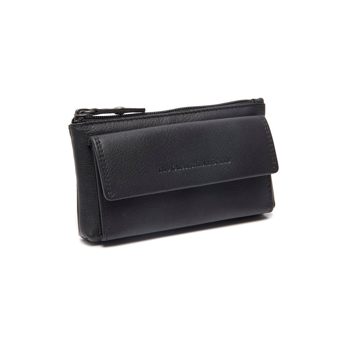 Torano Full-Grain Leather Key Case för Dam in Classic 100% Full-Grain Leather - Front Profile View &amp; Tailored Silhouette | Buy Online