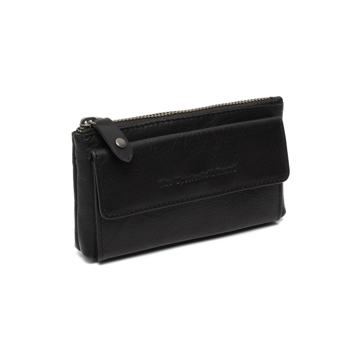 Violette Full-Grain Leather Key Case för Dam in Classic 100% Full-Grain Leather - Front Profile View &amp; Tailored Silhouette | Buy Online