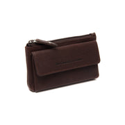 Tailored Rib Cuffs &amp; Hem Craftsmanship Construction Detail on Violette Full-Grain Leather Key Case för Dam