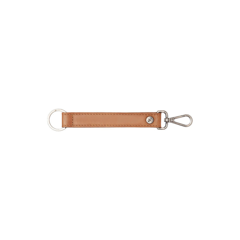 Cognac 100% Full-Grain leather Goods - Back View Showing Tailored Shoulder Fit & Clean Hemline