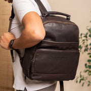 
Austin Ryggsäck i läder för laptop – alternate product view 2