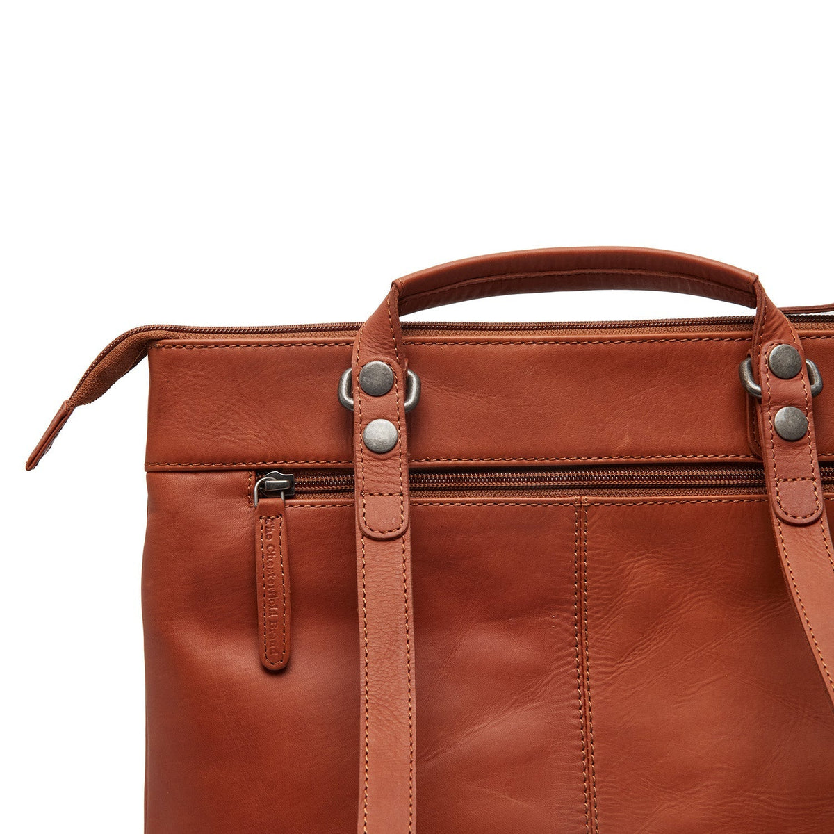 Caldero Full-Grain Leather Laptop Backpack för Dam – alternate product view 3