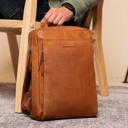 Jasper Full-Grain Leather Laptop Backpack för Dam – alternate product view 2