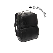 Lennox Full-Grain Leather Laptop Backpack för Dam in Classic 100% Full-Grain Leather - Full Exterior Front Profile View | Buy Online