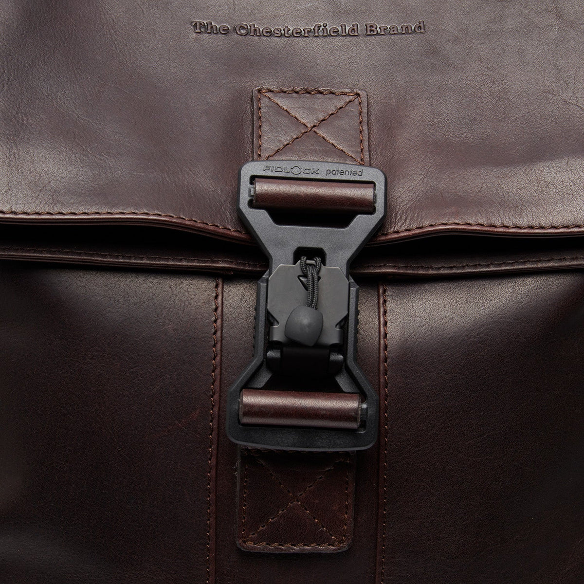 Savona Full-Grain Leather Laptop Backpack för Dam – alternate product view 3