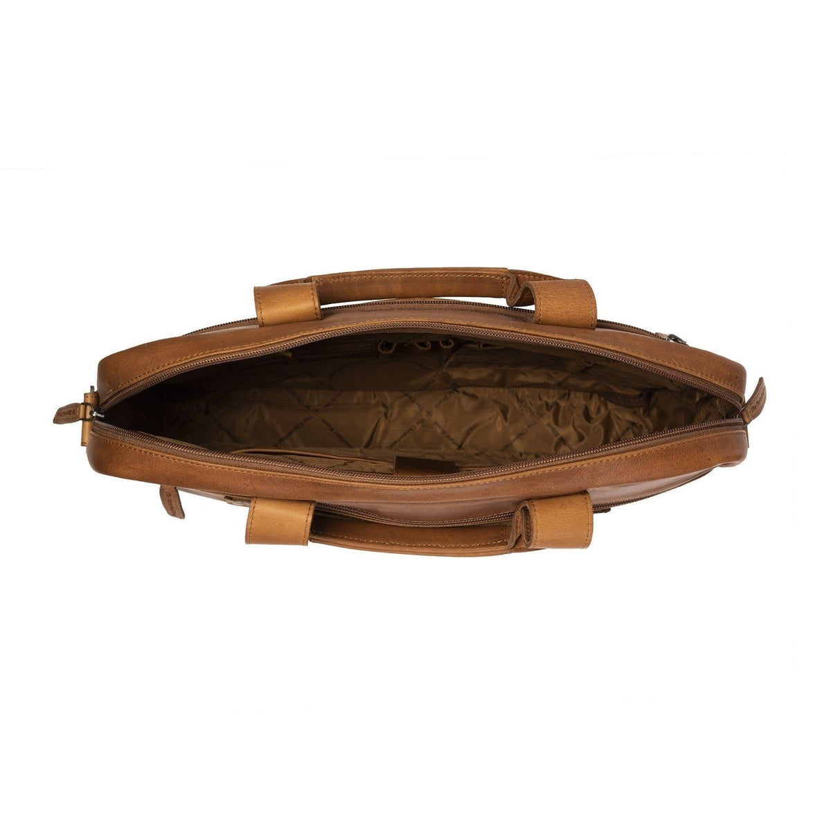 Calvi Full-Grain Leather Laptop Bag för Dam – alternate product view 3