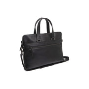Elvas Full-Grain Leather Laptop Bag för Dam in Classic 100% Full-Grain Leather - Full Exterior Front Profile View | Buy Online