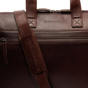 Levanto Full-Grain Leather Laptop Bag för Dam – alternate product view 3