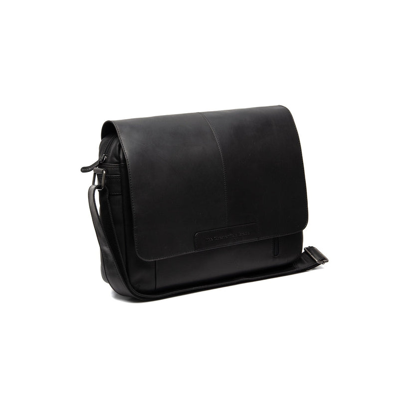 Richard Full-Grain Leather Laptop Bag för Herr
