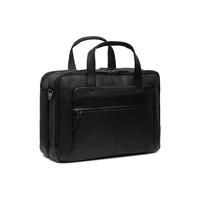 Ryan Full-Grain Leather Laptop Bag för Herr