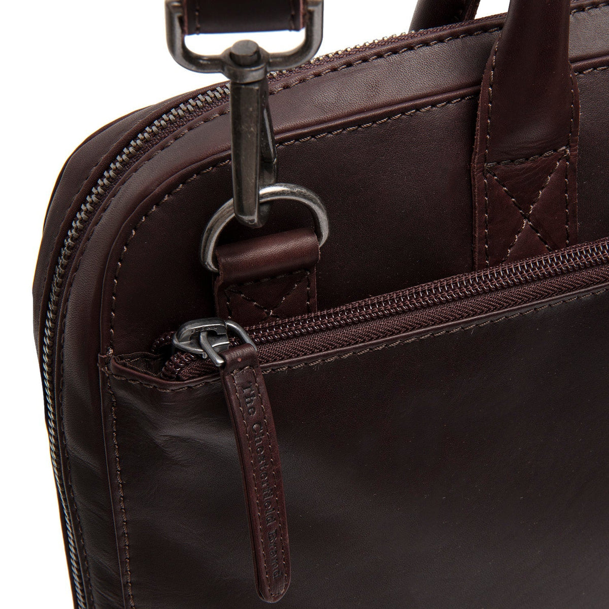 Tilbury Full-Grain Leather Laptop Bag för Dam – alternate product view 2