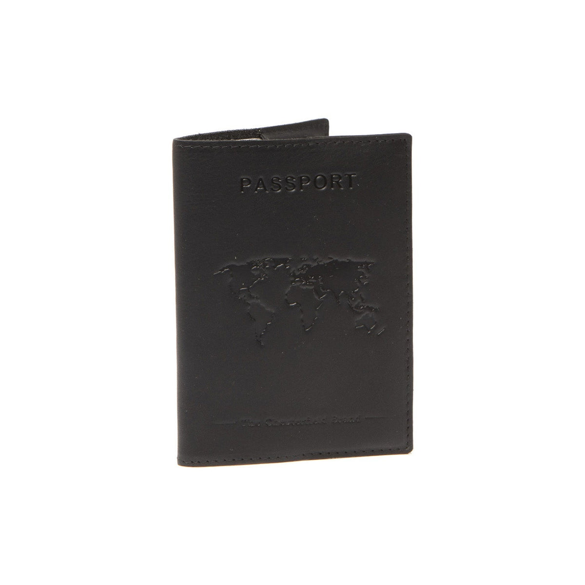 Leather Passport Case för Dam in Classic 100% Full-Grain Leather - Front Profile View &amp; Tailored Silhouette | Buy Online