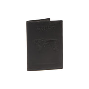 Leather Passport Case för Dam in Classic 100% Full-Grain Leather - Front Profile View &amp; Tailored Silhouette | Buy Online