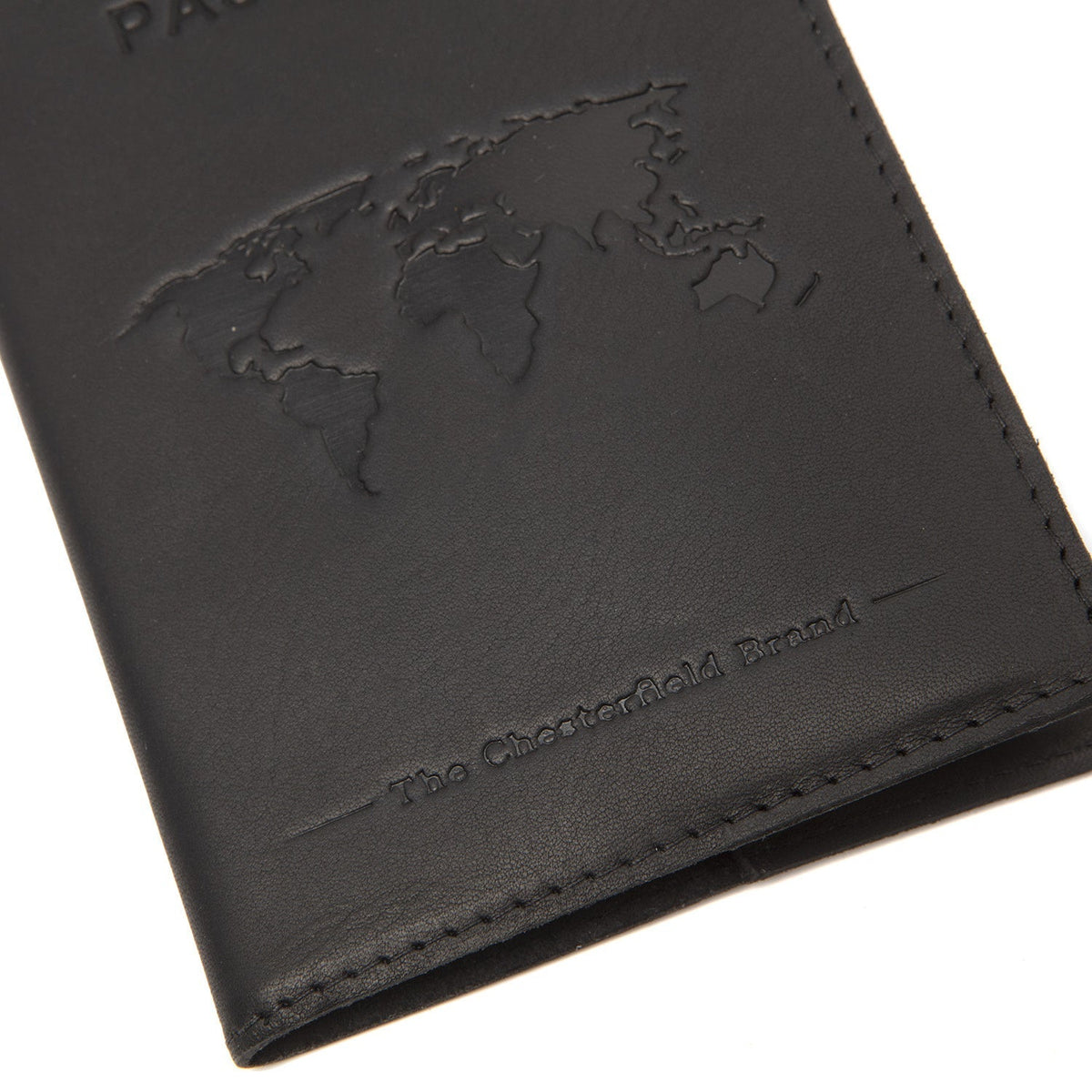 Leather Passport Case för Dam - Lateral Side Profile View Showing Sleeve Cut &amp; Athletic Taper Fit