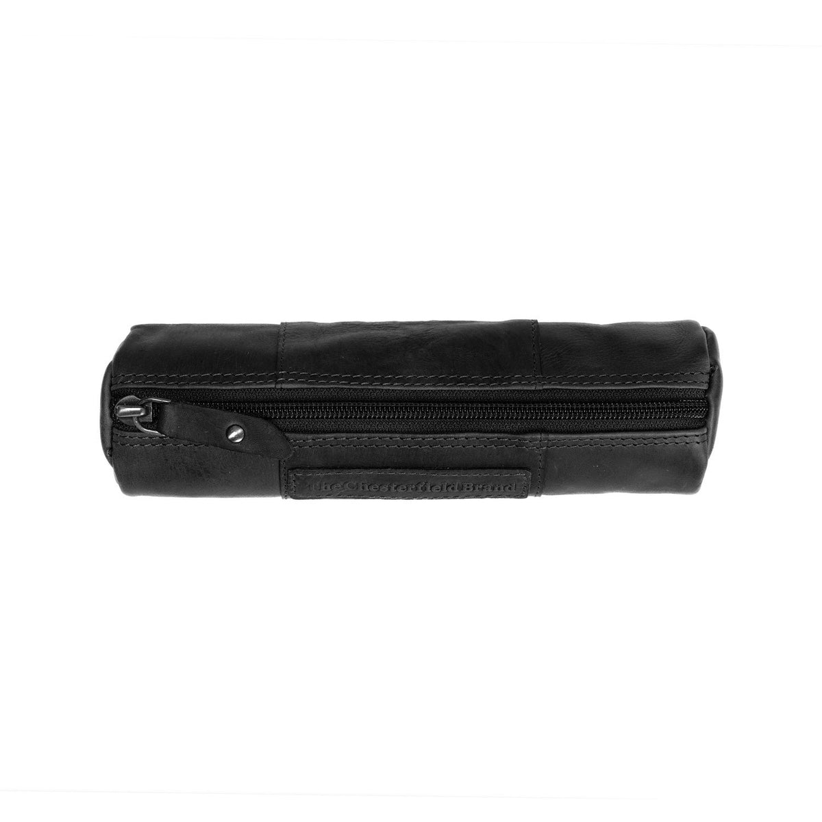 Leather Pencil Case Lea för Dam - Lateral Side Profile View Showing Sleeve Cut &amp; Athletic Taper Fit