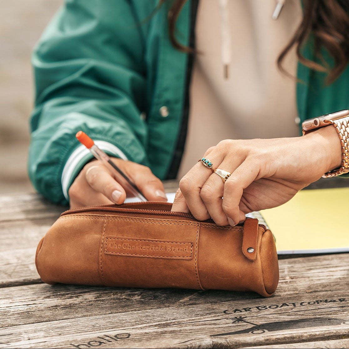 Leather Pencil Case Lea för Dam – alternate product view 2