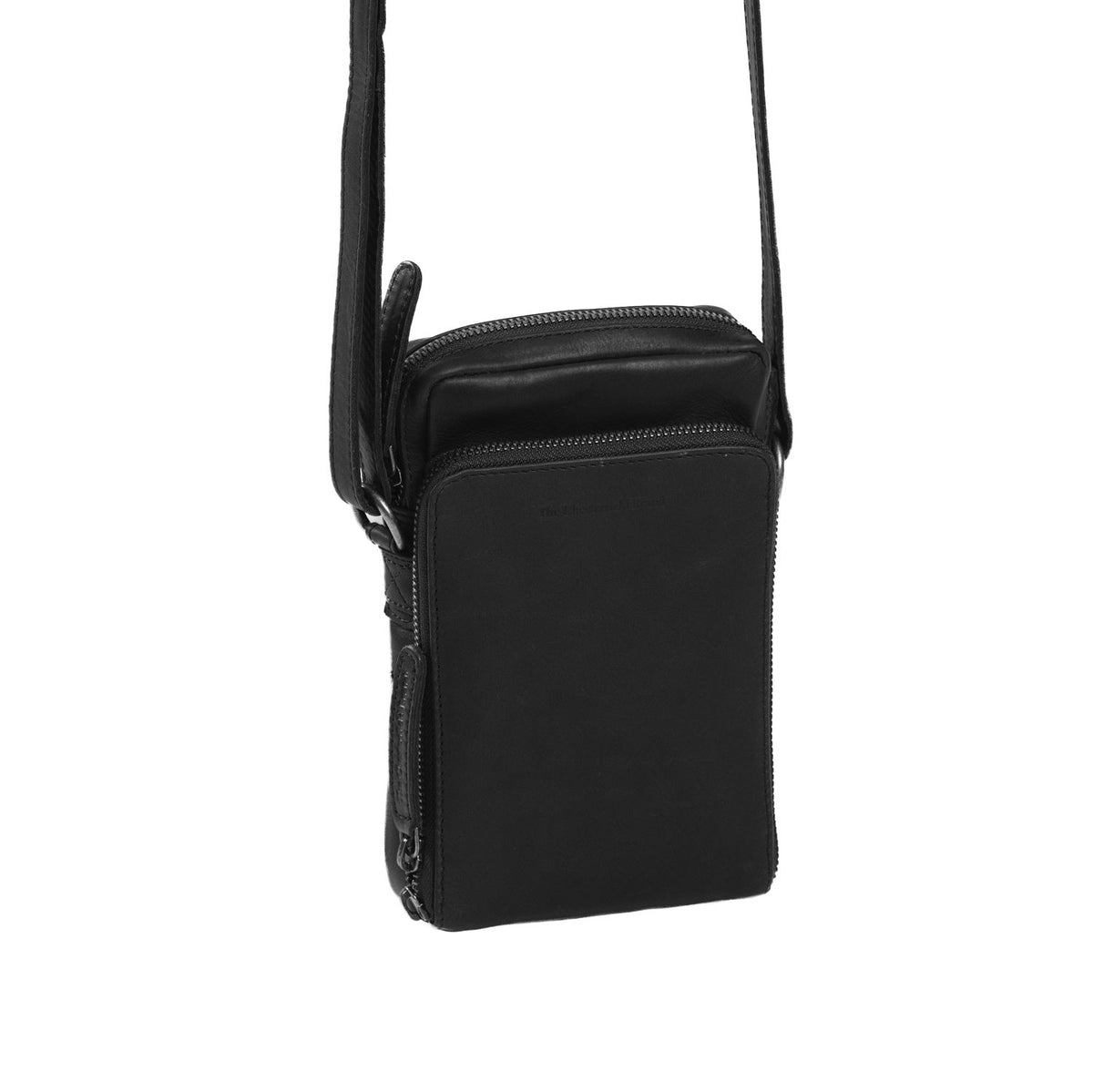 
Hamilton Fullnarvsläder Phone Bag i klassiskt 100% fullnarvsläder - Framifrån med skräddarsydd silhuett | Handla online