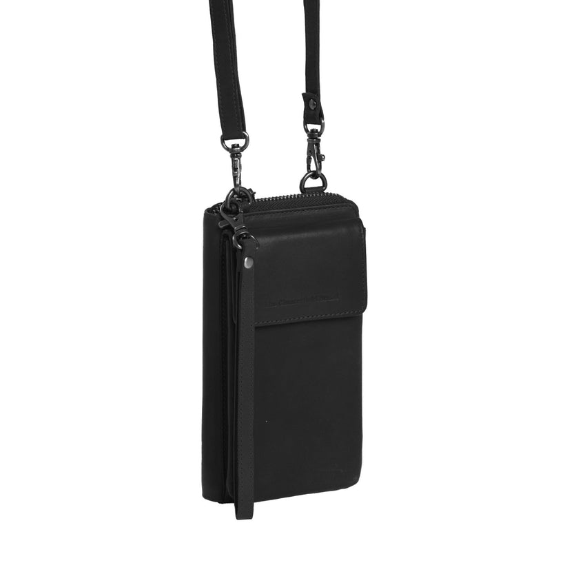 Malaga Full-Grain Leather Phone Bag för Dam