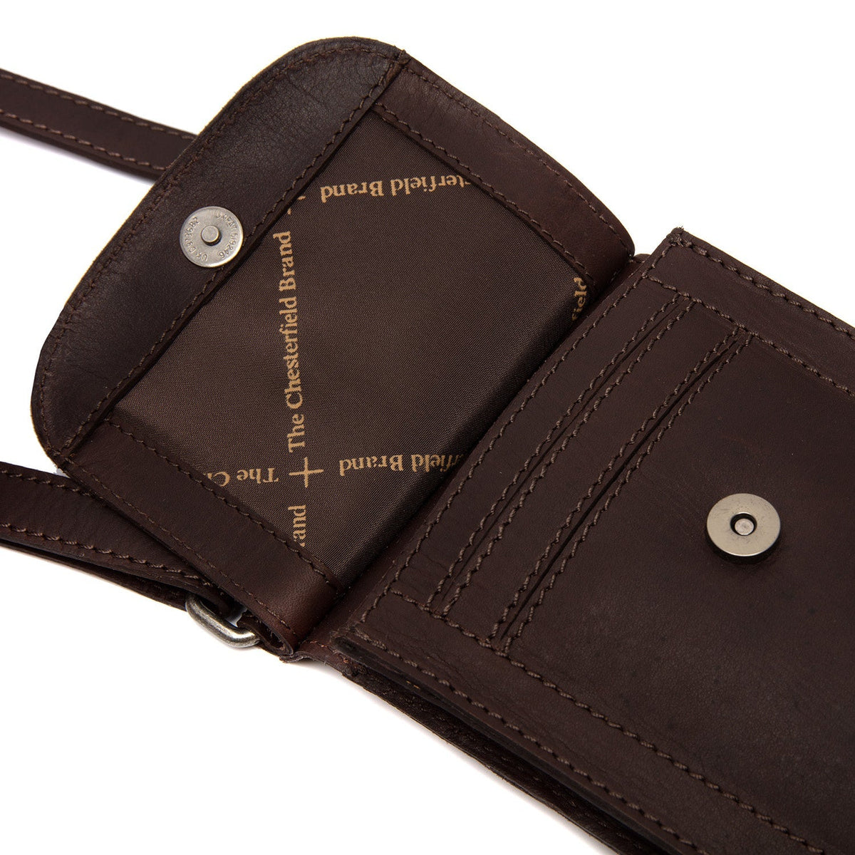 Nebra Full-Grain Leather Phone Bag för Dam – alternate product view 3