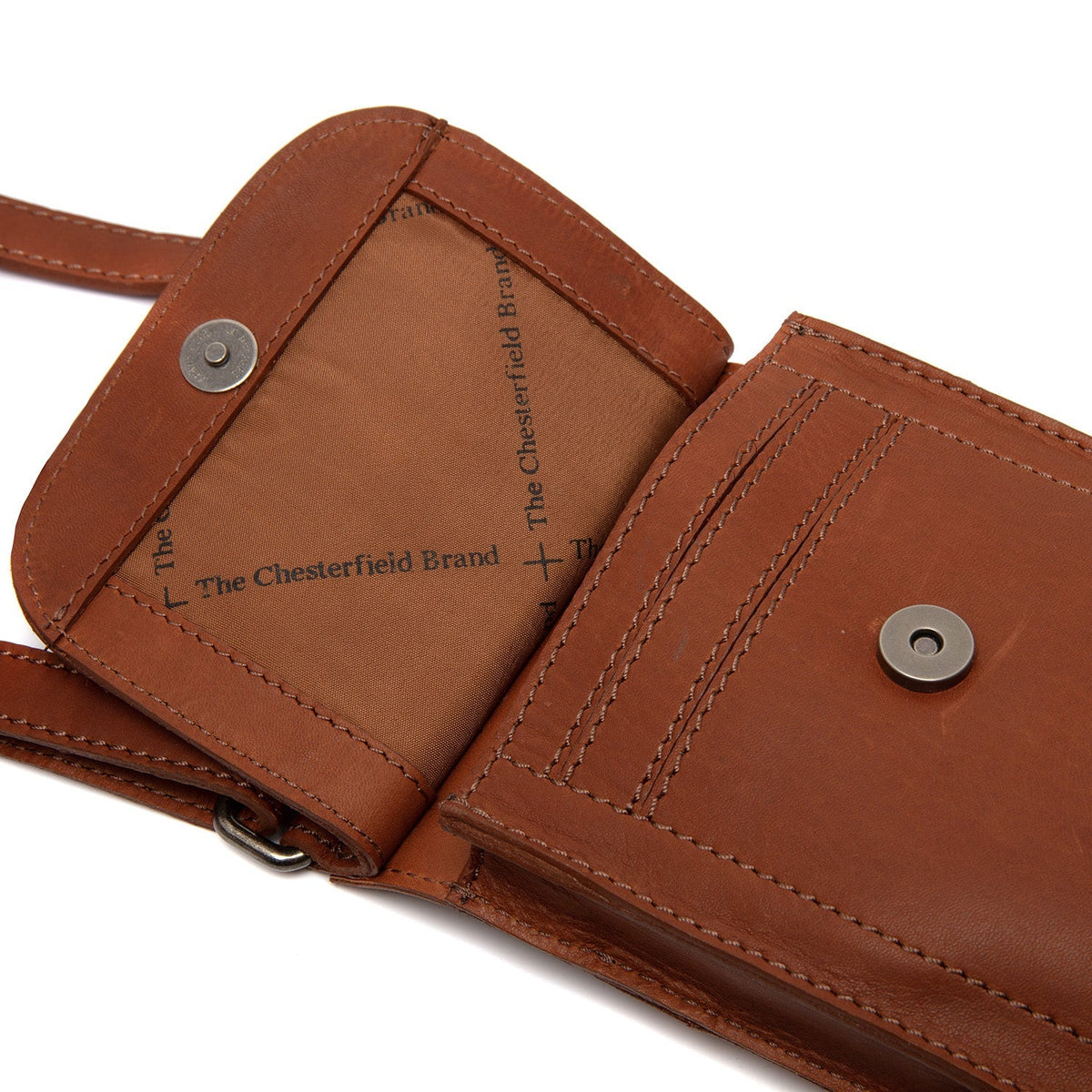 Nebra Full-Grain Leather Phone Bag för Dam – alternate product view 3