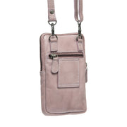 
Tailored Rib Cuffs & Hem Craftsmanship Construction Detail on Salta Fullnarvsläder Phone Bag